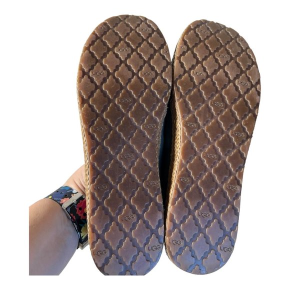 Ugg Leather Slip On Loafers - Picture 6 of 7